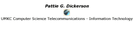 Pattie G. Dickerson, UMKC Information Technology